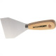Espatula Parede Momfort Laminada 04 Cabo Madeira 401004 Espatula Parede Momfort Laminada 04 Cabo Madeira 401004
