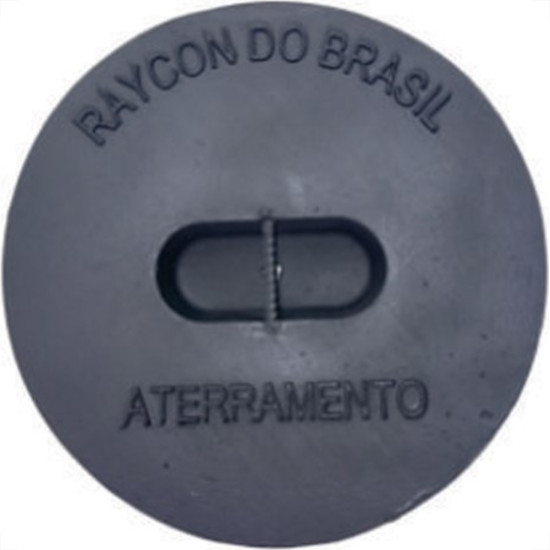 Tampa De Ferro Fundido P/Caixa De Pvc P/Para Raio Dr102F Tampa De Ferro Fundido P/Caixa De Pvc P/Para Raio Dr102F