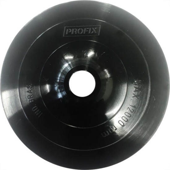 Disco Borracha Profif Para Lixadeira 4.1/2'' Furo 14 Disco Borracha Profif Para Lixadeira 4.1/2'' Furo 14