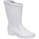 Bota Galocha Pega Forte Branca 324 No.41 Com Meia