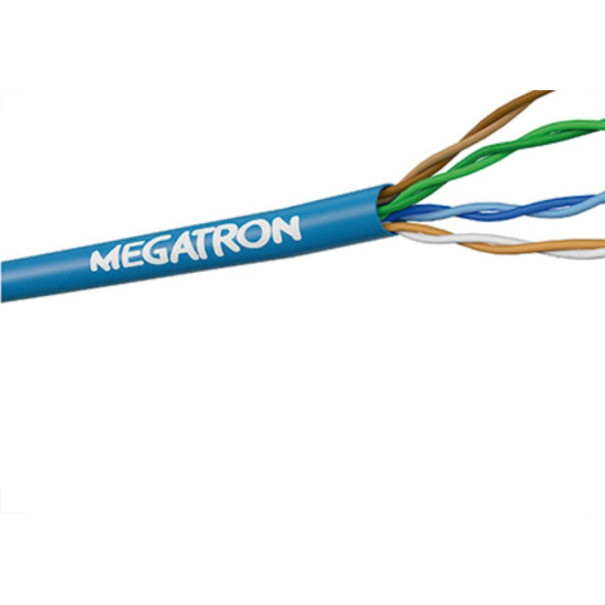 Fio Cabo Rede Megatron Cat5E 100M Azul