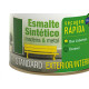 Tinta Esmalte. 1/4 (900ml) Sintetico Eucalar Branco