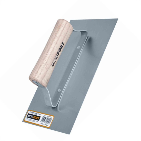 Desempenadeira Aco Momfort Lisa 12X24Cm 404003 Desempenadeira Aco Momfort Lisa 12X24Cm 404003