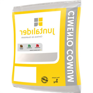 Cimento Comum Cinza Juntalider 1Kg - Kit C/20