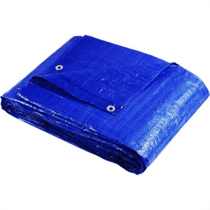 Lona Carreteiro Brasfort Azul 7X 6M 100 Gramas Por M² 8979