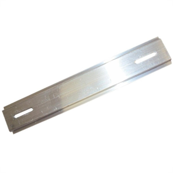 Suporte Disjuntor Din Trilho Aluminio 20Cm Baixo Negrin Pa35-0.2 Suporte Disjuntor Din Trilho Aluminio 20Cm Baixo Negrin Pa35-0.2