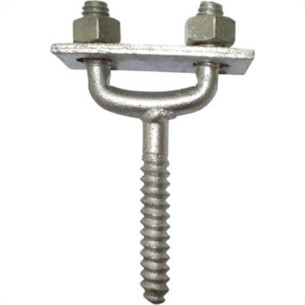 Kit C/5 - Para-Raio Suporte Para Fita Aluminio Horizontal...
