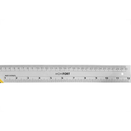 Esquadro Cabo Aluminio Momfort 12'' 30Cm 626012 Esquadro Cabo Aluminio Momfort 12'' 30Cm 626012