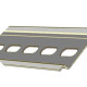 Suporte Disjuntor Din Trilho Perfurado 10Cm Bicromatizado Baixo T2871 Suporte Disjuntor Din Trilho Perfurado 10Cm Bicromatizado Baixo T2871