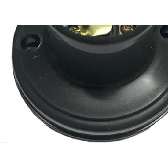 Soquete Teste De Lampada Voltec Preto Com Borne V420.0 - Kit C/25 Soquete Teste De Lampada Voltec Preto Com Borne V420.0 - Kit C/25
