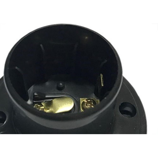 Soquete Teste De Lampada Voltec Preto Com Borne V420.0 - Kit C/25 Soquete Teste De Lampada Voltec Preto Com Borne V420.0 - Kit C/25