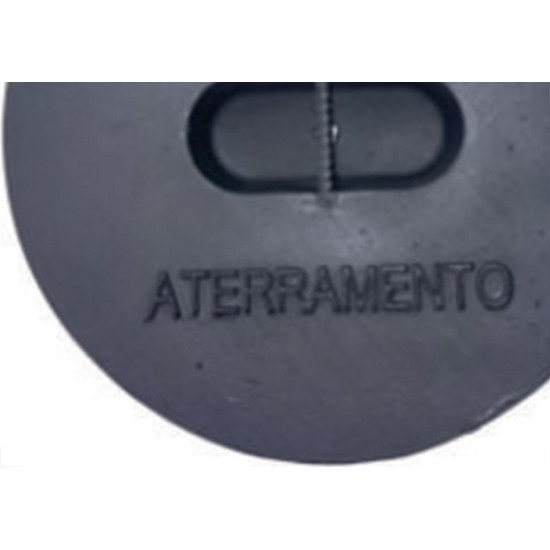 Tampa De Ferro Fundido P/Caixa De Pvc P/Para Raio Dr102F Tampa De Ferro Fundido P/Caixa De Pvc P/Para Raio Dr102F