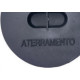 Tampa De Ferro Fundido P/Caixa De Pvc P/Para Raio Dr102F Tampa De Ferro Fundido P/Caixa De Pvc P/Para Raio Dr102F