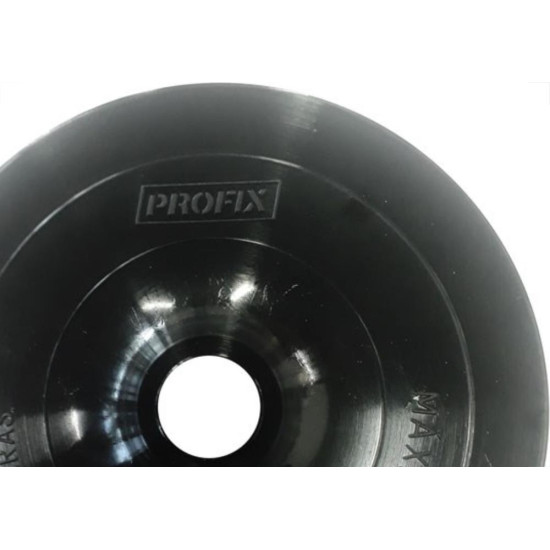 Disco Borracha Profif Para Lixadeira 4.1/2'' Furo 14 Disco Borracha Profif Para Lixadeira 4.1/2'' Furo 14