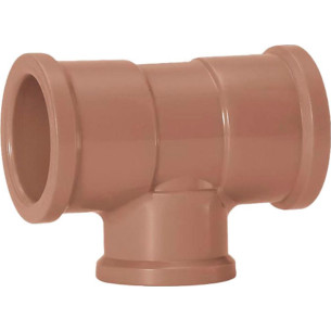 Amanco Tee Soldavel Red 50Mm X 32Mm