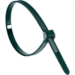 Abracadeira Nylon Melfi Preta 4,8Mmx200Mm Com 100 Pecas