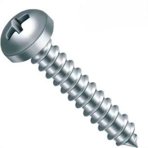 Parafuso Auto Atarraxante Panela Philips New-Fix 5,5 X25Mm - Kit C/2 Centos