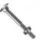 Parafuso Frances Zincado Com Porca Jomarca 5/16 X 4.1/2'' Parafuso Frances Zincado Com Porca Jomarca 5/16 X 4.1/2''