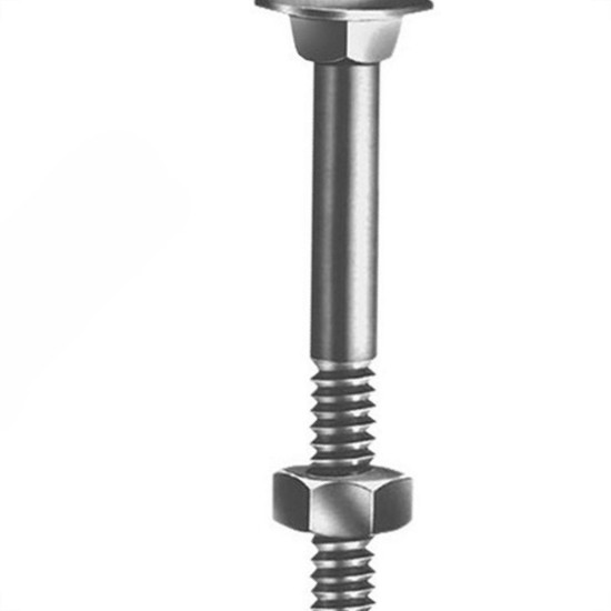 Parafuso Frances Zincado Com Porca Jomarca 5/16 X 4.1/2'' Parafuso Frances Zincado Com Porca Jomarca 5/16 X 4.1/2''