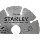 Disco Diamantado Stanley Segmentado Seco 105Mm X 20Mm - 4'' - Sta47402B Disco Diamantado Stanley Segmentado Seco 105Mm X 20Mm - 4'' - Sta47402B
